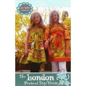 The London Peasant Dress/Top Pattern, for the Tween sizes 