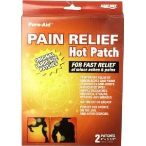  Analgesics Patch Pain Relief Hot (pack Of 72) Pack of 72 