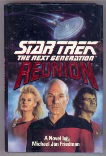 Star Trek Next Generation book Reunion Friedman Picard  