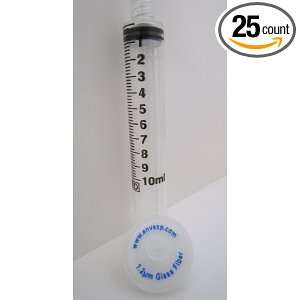  Syringe Filters, 25mm, 1.2um Glass Fiber with 10mL BD luer 