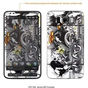   Decal Skin Sticker for T Mobile HTC HD2 case cover HD2 48 Electronics