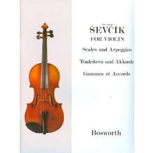  Sevcik, Otakar   Scales and Arpeggios. For Violin 