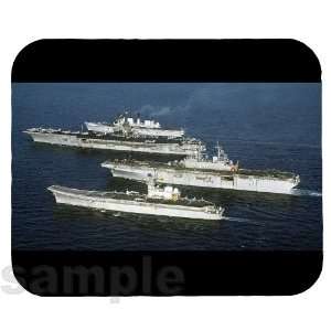  USS Wasp, USS Forrestal, and HMS Invincible Mouse Pad 