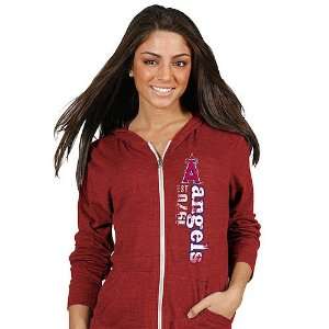  Los Angeles Angels of Anaheim Womens Lightweight Hoody by 