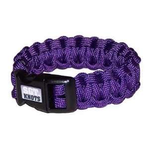  SGT KNOTS Paracord Bracelet  Purple Small Sports 