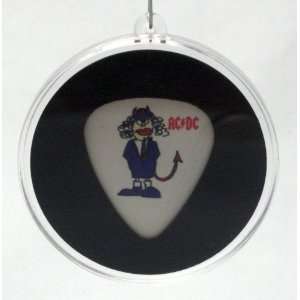 AC DC Cartoon Angus Young Guitar Pick With MADE IN USA Christmas Tree 
