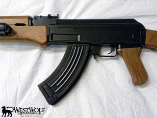 AK 47 Soviet Army Kalashnikov Airsoft Assault Rifle/Gun    metal/prop 
