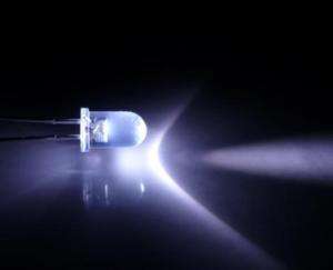 500 PCS White Leds Lamp 5mm 11000mcd Bright Lights Bulb  