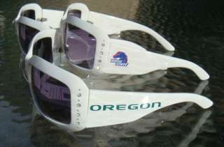 NCAA Women Sunglasses Official licensed Wide WHITE Frame ( TEAM # A 