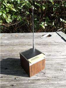 Vintage Radio Shack Realistic Transister Cube Weather Radio  