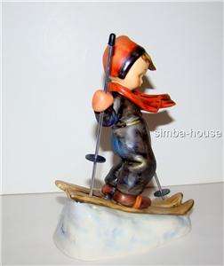 Hummel SKIER Goebel Figurine #59 Boy Mint In Box  