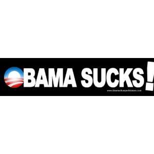  Anti Obma Bumper Sticker   Obama Sucks   Bumper Sticker 