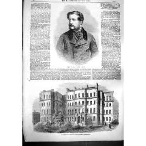   1861 MAJOR CHARLES NASMYTH KINGS COLLEGE HOSPITAL INN