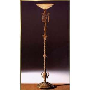 Floor Lamp, RL 028 40, 1 light, Antique Rust, 16 wide X 72 high