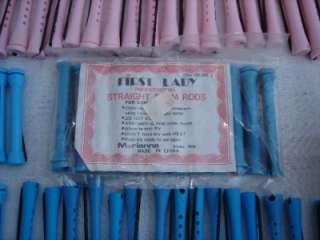 Lot of Vintage Perm Rods