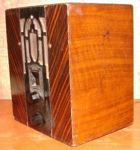 Vintage Wood Crosley Tube Radio Usa Made  