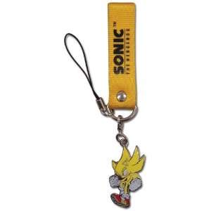   The Hedgehog: Super Sonic Cell Phone Charm with Strap: Toys & Games