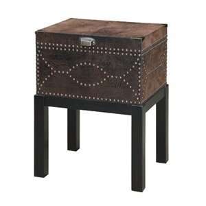   : Gails Accents 36 010TR Microfiber Trunk End Table: Home & Kitchen