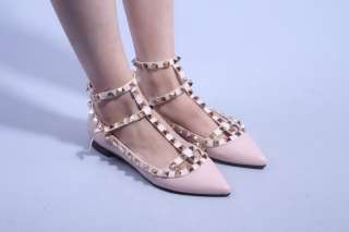   Ankle Strap Flats As Seen on Alexa Chung Pink  SHIPS MARCH 1ST  