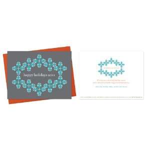  Merry Flakes   Personalized Holiday Cards Health 