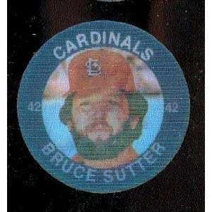   Bruce Sutter St Louis Cardinals 7 11 Slurpee Southwest Baseball Disc