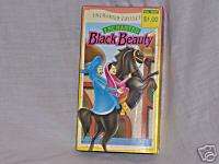 VHS ENCHANTED BLACK BEAUTY FULLY ANIMATED VIDEOCASSETTE  
