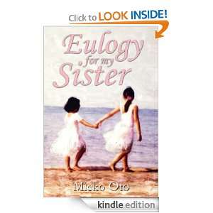 Eulogy For My Sister: Mieko Oto:  Kindle Store