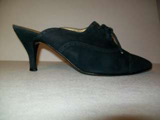 GIANNI VERSACE Vtg Victorian Women Heel Shoes Sz 6.5  