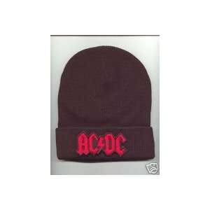 AC DC Beanie HAT SKI CAP Black NEW 