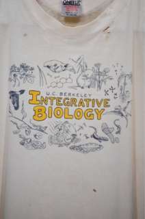   Berkeley   RARE Integrative Biology Wild Creatures Shirt   Unisex XL