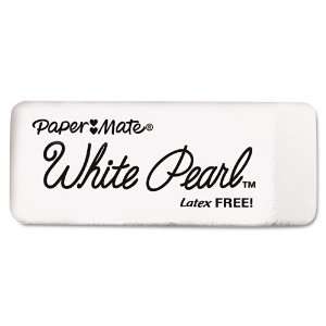  Paper Mate Products   Paper Mate   White Pearl Eraser, 12 