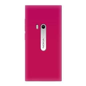 Amzer Rubberized Snap On Crystal Hard Case for Nokia N9   Hot Pink   1 