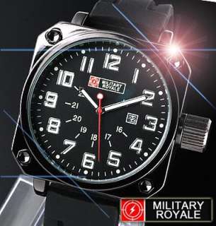 New Military Royale U.S Army Surplus Hawk Pilot Stylish Date Display 