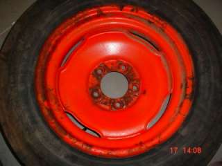 WD WD45 ALLIS CHALMERS TRACTOR 550 16 RIMS & TIRES AC D17 WD45  