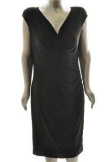   Ralph Lauren NEW Plus Size Versatile Dress Black BHFO Sale 18W  