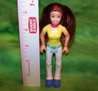 DOLLHOUSE TEEN GIRL VERY PRETTY LONG BRUSHABLE HAIR FISHER PRICE 
