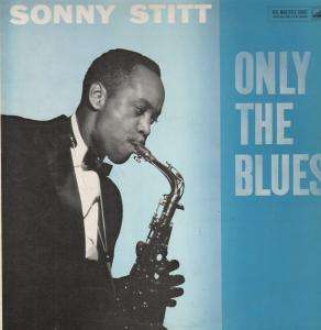 SONNY STITT only the blues LP 4 trk verve series but has laminate 