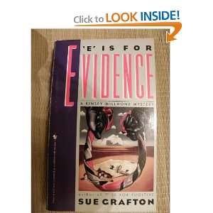  E is for Evidence Sue Grafton Books