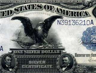 HGR 1899 $1 Black Eagle Speelman/White HIGH GRADE  