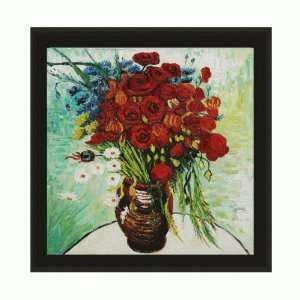 Art Reproduction Oil Painting   Van Gogh Paintings Vase with Daisies 