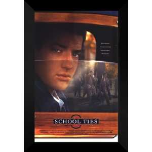  School Ties 27x40 FRAMED Movie Poster   Style A   1992 