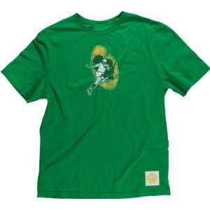 Reebok Green Bay Packers Retro T Shirt