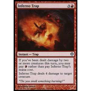   Magic the Gathering Inferno Trap   Archenemy Toys & Games