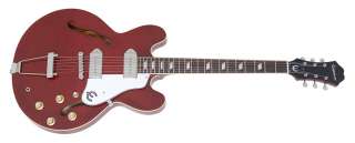  Epiphone Casino Archtop Electric Guitar, Cherry Musical 