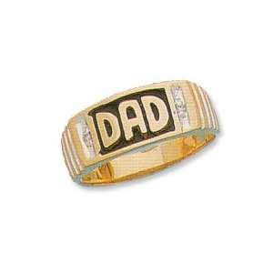  14k Yellow Gold Onyx Dad Ring Jewelry