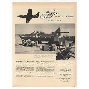  1949 Grumman Panther Aircraft Hagan Thrustorq Print Ad 