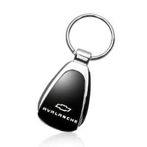  Chevrolet Avalanche Black Tear Drop Key Chain Automotive