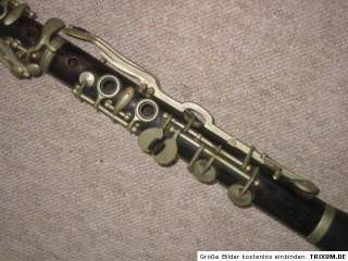 old wooden Bb Clarinet Amati Kraslice  
