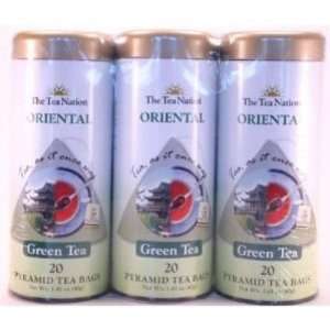 Tea Nation Green Tea Oriental 3 Pack 