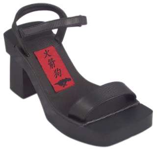   File Sandals Shoes Tsunade Cosplay NIB Heels Vegan Platforms  